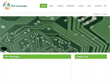 Tablet Screenshot of linktechnologies.com.au